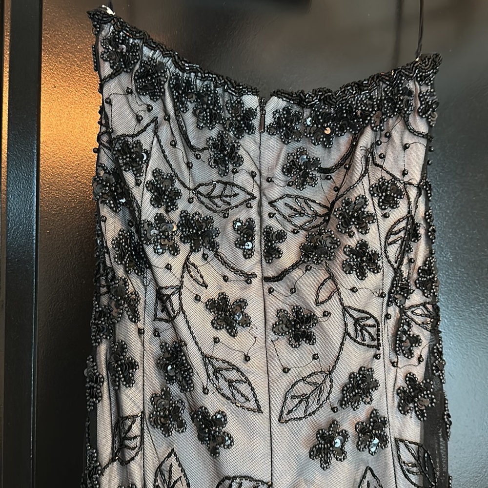 Sean Collection fully beaded strapless gown - Picture 3 of 4